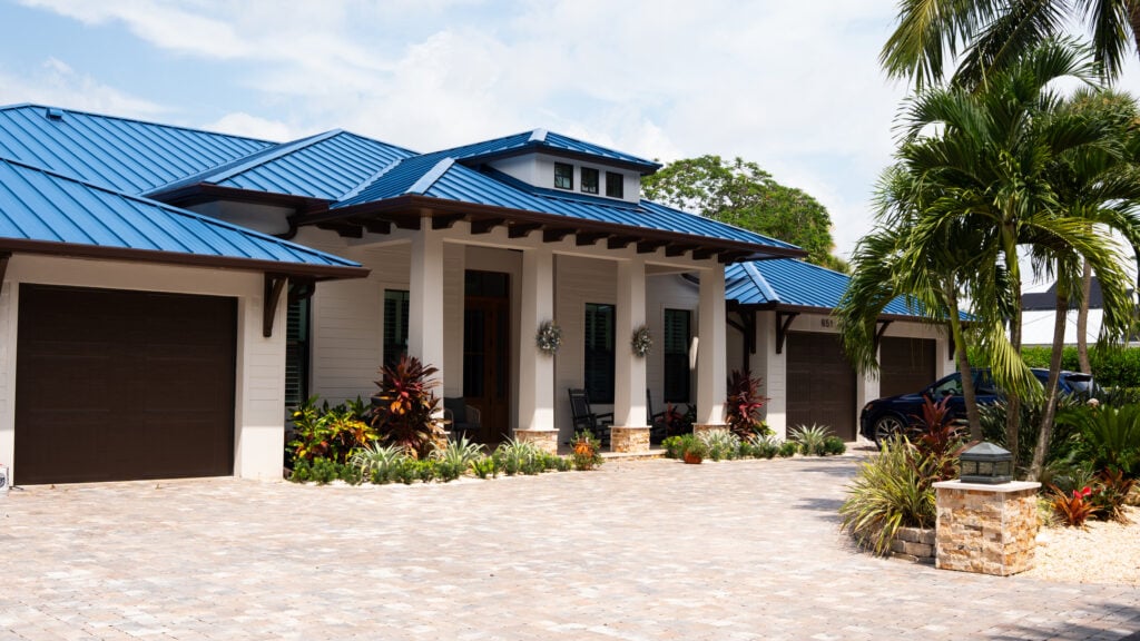 blue metal roofing florida