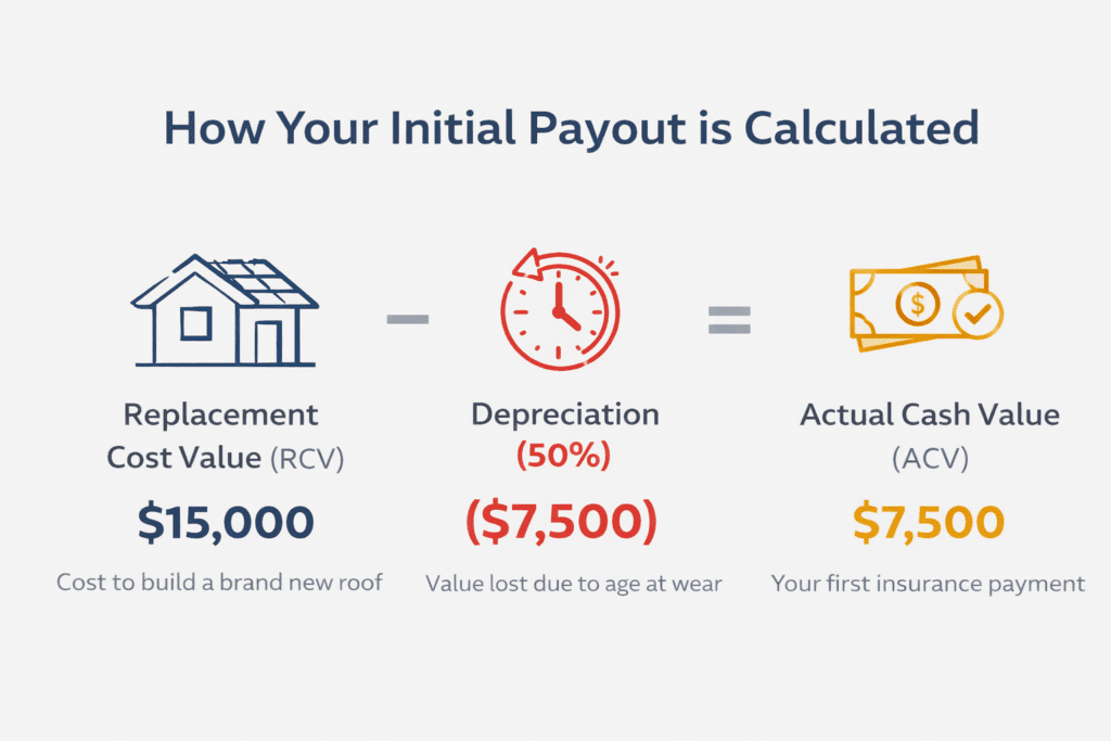 How Does Roof Depreciation Affect Your Insurance Claim? | FoxHaven Roofing